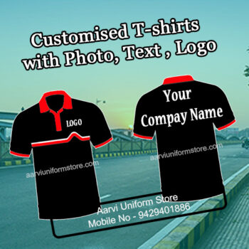 Order Customized T-Shirts Online with Photo Text Logo Delivery All over INDIA