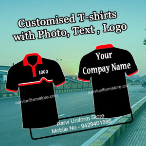 Order Customized T-Shirts Online with Photo Text Logo Delivery All over INDIA