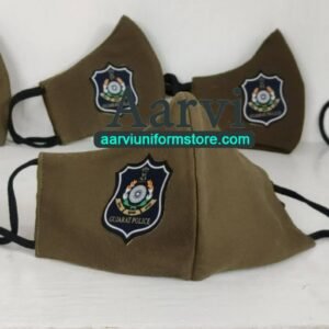 Buy Masks Online Gujarat Police Mask with Logo Rs.30