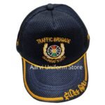 Buy TRB Blue Cap Just 120, Traffic Brigade Logo Net Blue Color Uniform Caps