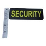 Printed Security Guard Uniform Label Logo