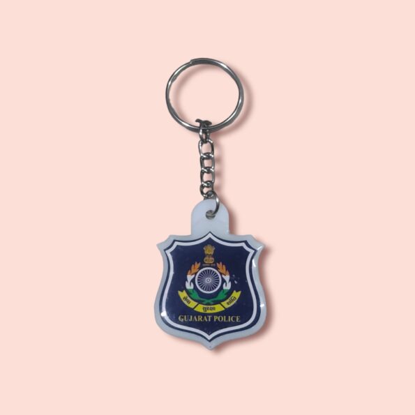 Gujarat Police Key chain