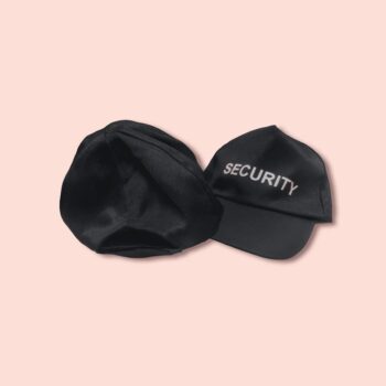 Black-Cap-for-Security-Guards