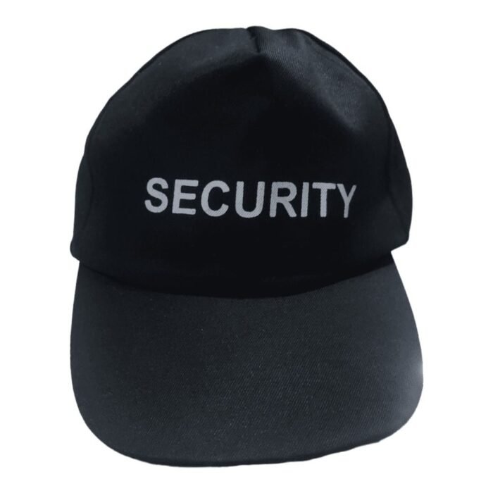 Black-Cap-for-Security-Guards