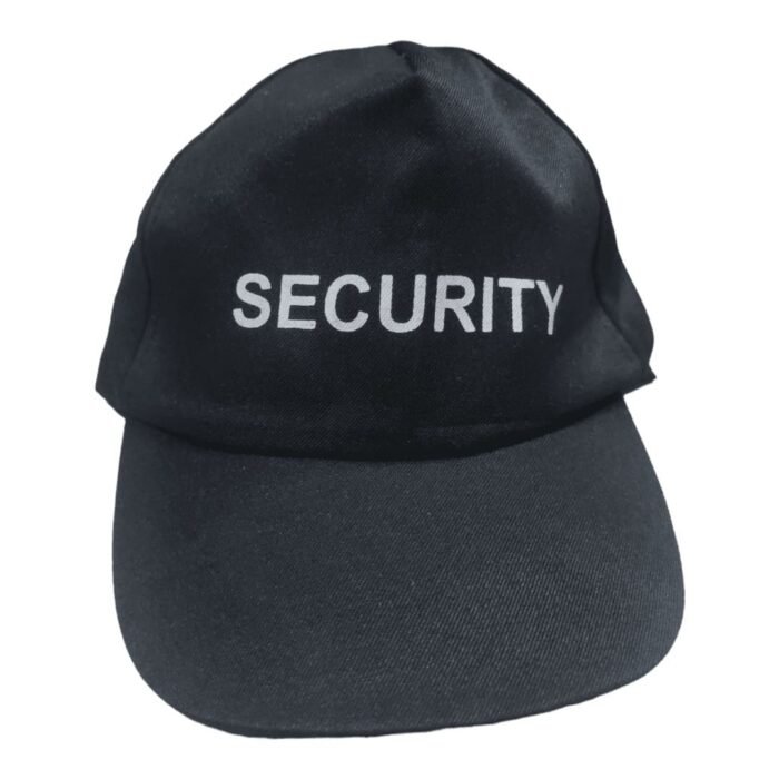 Black-Cap-for-Security-Guards