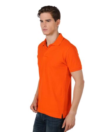 Plain Orange Polo T-Shirt