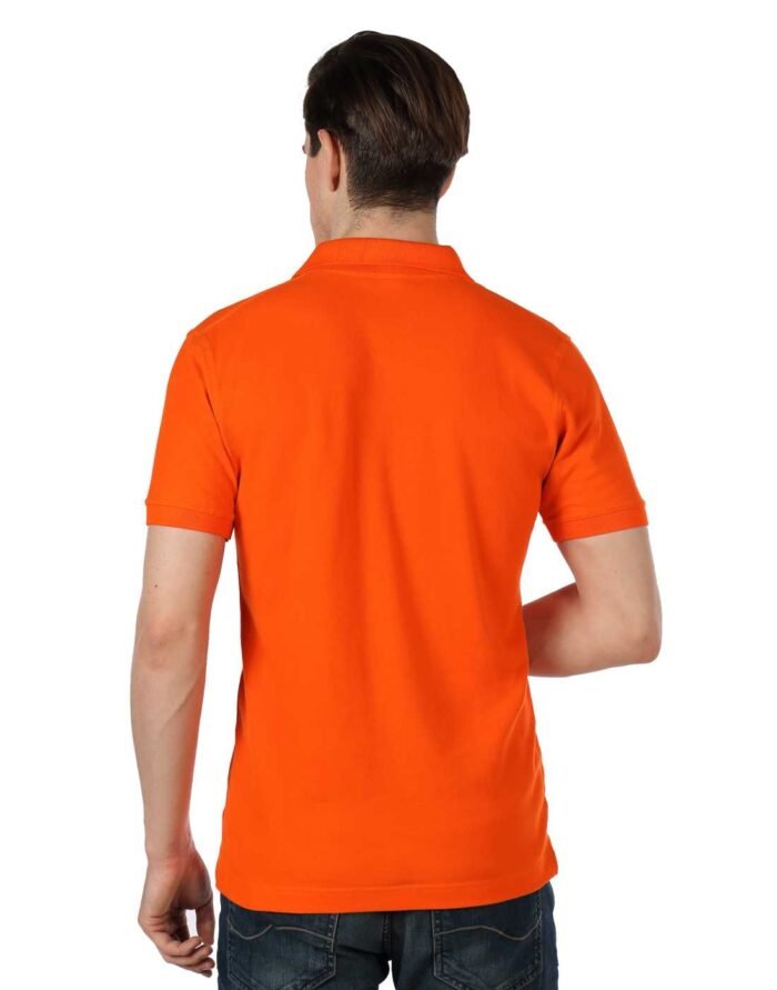 Plain Orange Polo T-Shirt