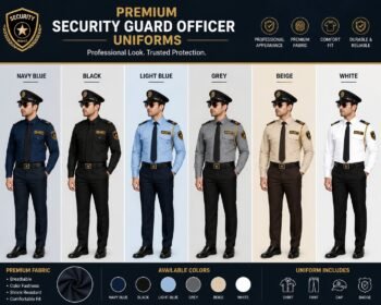 Premium Custom Security Guard Officer Uniforms