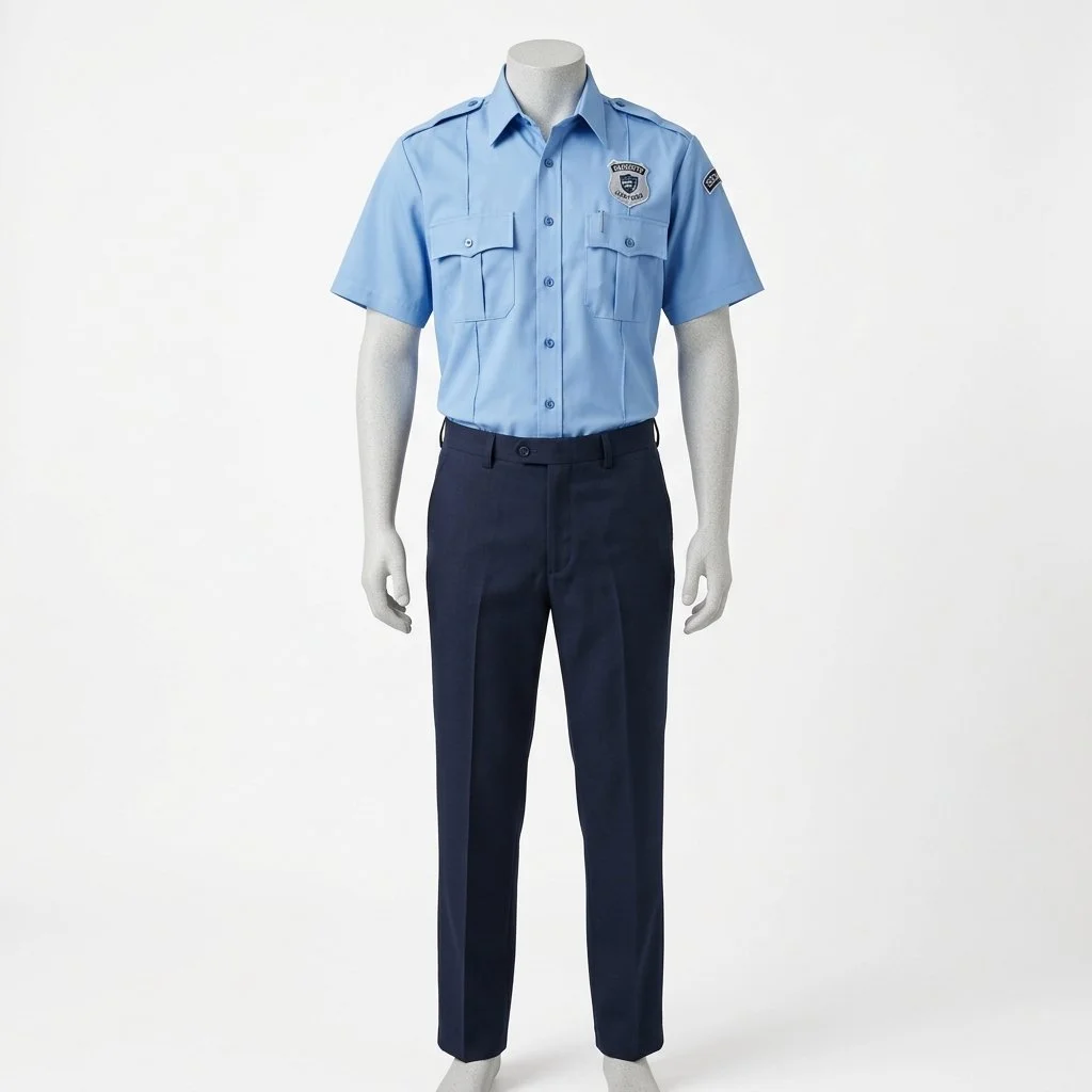 safe_4007_main-1 Aarvi Security Officer Badge Polo Shirt - Aarvi Uniform Store