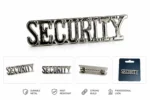 Security Shoulder Badge: Professional Mark of Authority - Image 1
