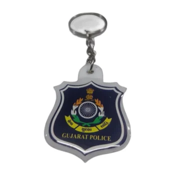 Gujarat Police Keychains Bulk - Aarvi Uniform Store
