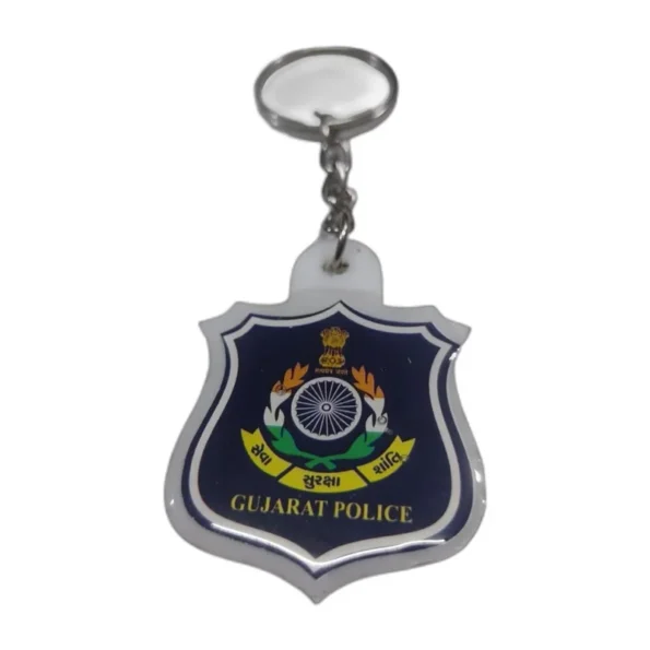 Gujarat Police Keychains Bulk - Aarvi Uniform Store