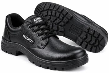 Security Guard Shoes - Durable Bulk Footwear | Aarvi Uniforms