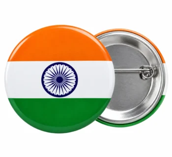 Buy Indian Flag Button Badge On Sale Price 20