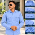 Premium-Security-Guard-Uniform-Shirt-for-Men-Light-Blue-Full-Sleeve-Security-Shirt-