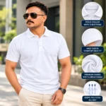 Confident-Man-in-White-Polo