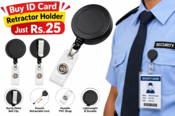 Buy ID Card Retractor Holder Just Rs.25 , Security Guard ID Card