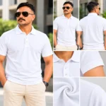 Confident-Man-in-White-Polo