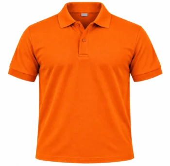 Bright Orange Polo Shirt
