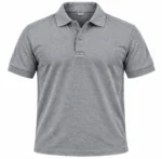 Grey Melange Polo Shirt