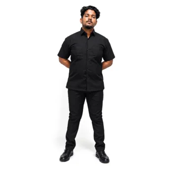 Buy Black Bouncer Safari Suit Price 530 Security Dress Uniform online at best rates.