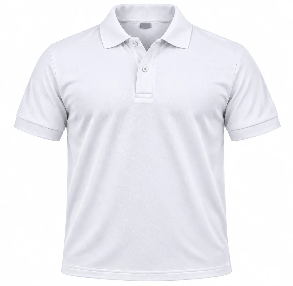 White Classic White Polo Shirt