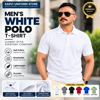 Corporate Polo T-Shirt Ahmedabad Aarvi Uniforms